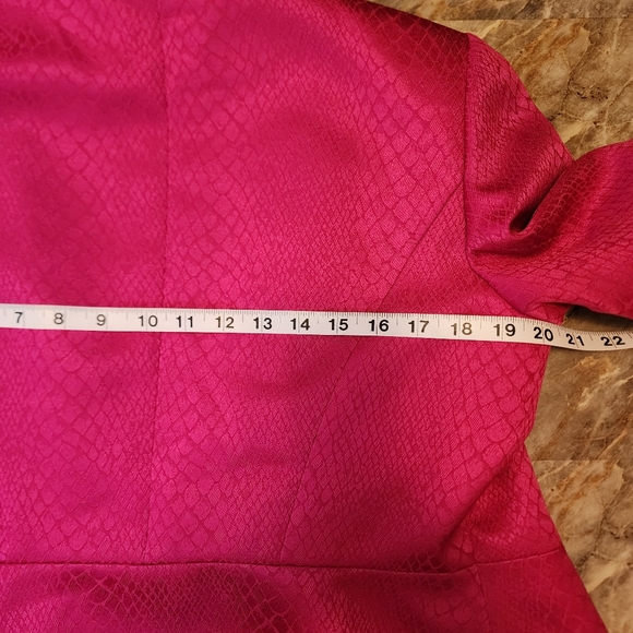 Le Suit NWT pink magenta blazer 6 - Picture 12 of 14